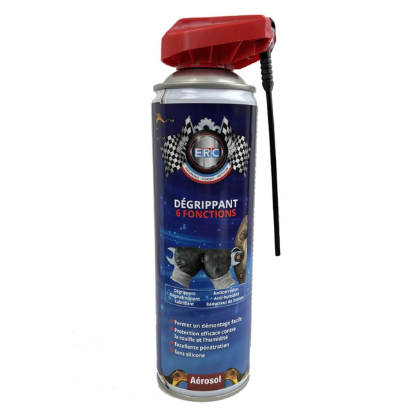 photo-Dégrippant - Lubrifiant - Sans silicone - 6 fonctions - Démontage facile - ERC - 500ml