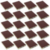 Éponge de ponçage - Abrasive - Double face - Grain 800 - 12x10cm - 20 pièces - Ntools GSD