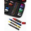 Malette de 40 feutres - POSCA - Assortiments couleurs + pointes - PC1-1M - PC3M - PC5M - PC8K