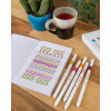Feutres - Dessin - Coloriage - 16 couleurs essentielles - Pointe fine - Inclus coloriage - EMOTT