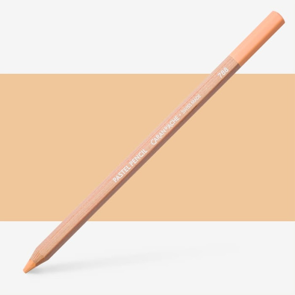 photo-Crayon pastel - Rose chair - 042 - Caran d'Ache - Pastel pencil