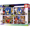 Puzzle - Sonic Prime - Pièces fluo - 4 modèles - 50/80/100/150 pièces - Dès 6 ans