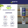 Mastic - MS polymères - Gris - Etanche et fixation - Spécial zinc - Bostik - 300ml