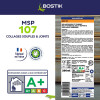 Mastic - MS polymères - Gris - Etanche et fixation - Spécial zinc - Bostik - 300ml