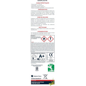 Colle - Pour canalisations en PVC rigide - Tous réseaux - Pour eau potable - Bostik - SANIPLAS PA