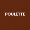 Chaussettes - Femme - Marron avec paillettes - Poulette - Taille 36/42 - Humour - Cadeau