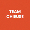 Chaussettes - Femme - Orange avec paillettes - Team chieuse - Taille 36/42 - Humour - Cadeau