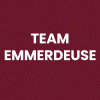 Chaussettes - Femme - Bordeaux avec paillettes - Team emmerdeuse - Taille 36/42 - Humour - Cadeau