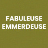 Chaussettes - Femme - Vert avec paillettes - Fabuleuse emmerdeuse - Taille 36/42 - Humour - Cadeau