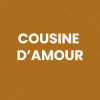 Chaussettes - Femme - Marron avec paillettes - Cousine d'amour - Taille 36/42 - Humour - Cadeau