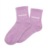 photo-Chaussettes - Femme - Violet avec paillettes - Princesse connasse - Taille 36/42 - Humour - Cadeau