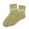 PHOTO-Chaussettes - Femme - Vert avec paillettes - Casse-pied - Taille 36/42 - Humour - Cadeau
