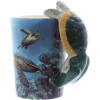 photo-Tasse - Mug - Anse forme de tortue - Tortues - Fonds marins - Idée cadeau
