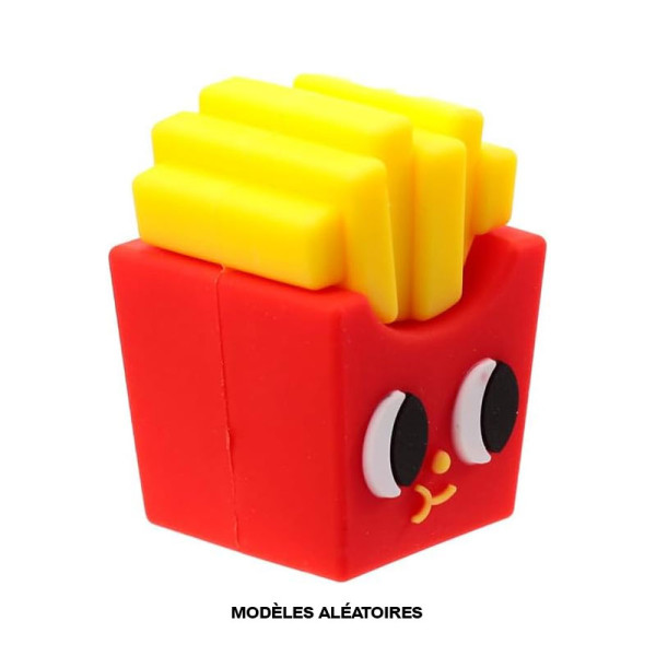 photo-Taille-crayon - 1 trou - Burger - Frites - Modèle aléatoire - Petit format - Idéal trousse