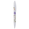 Stylo bille - Encre noire - Rétractable - 3 modèles assortis - Motif abeille et fleurs