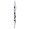 Stylo bille - Encre noire - Rétractable - 3 modèles assortis - Motif abeille et fleurs