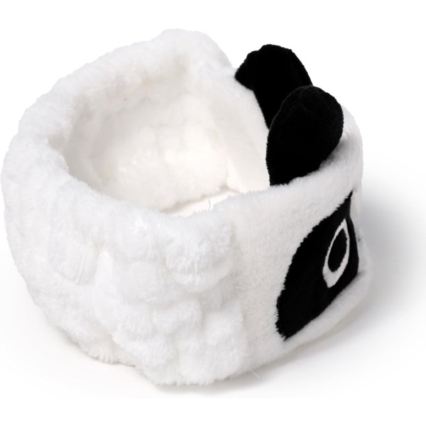 Bandeau - Cheveux - Maquillage - Panda - Tout doux - Taille unique - Extensible