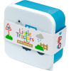 Boîtes à déjeuner - Assortiment 3 tailles - Plastique - Enfant - Modèles tracteurs