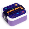 Boîtes à déjeuner - Assortiment 3 tailles - Plastique - Enfant - Game over - Design rétro