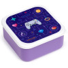 Boîtes à déjeuner - Assortiment 3 tailles - Plastique - Enfant - Game over - Design rétro