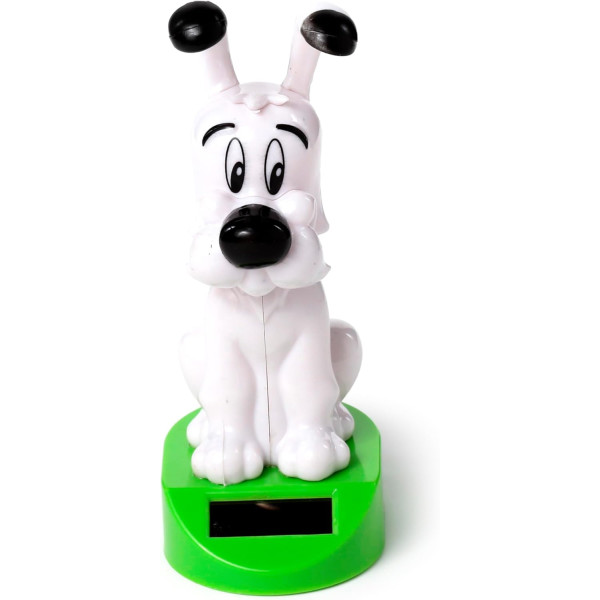 photo-Figurine - Idéfix  - Chien de Astérix et Obélix - Energie solaire - Décoration
