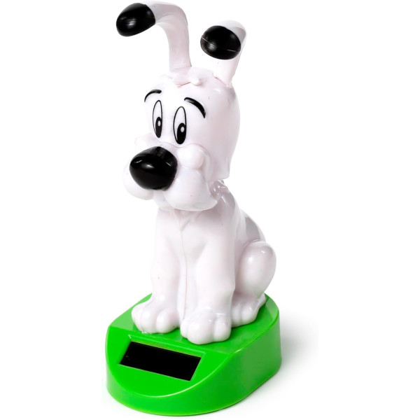 Figurine - Idéfix  - Chien de Astérix et Obélix - Energie solaire - Décoration
