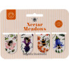 Marque-pages - Pour livre - Magnétique - 4 modèles fleurs et abeille - Idée cadeau