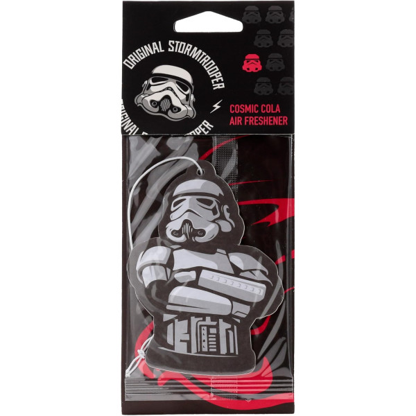 photo-Désodorisant - Pour voiture - A suspendre - Star Wars - Stormtrooper - Parfum cola - Voiture