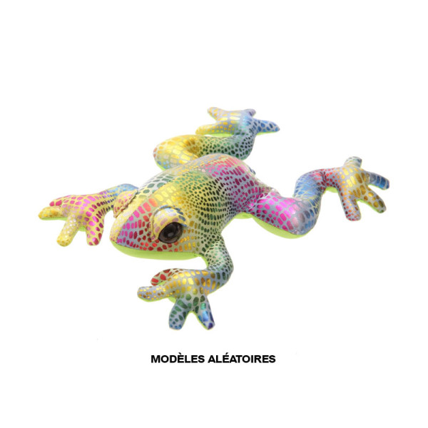photo-Peluche - Objet déco - Grenouille - Modèle aléatoire - Rempli de sable - 18x14x4,5cm