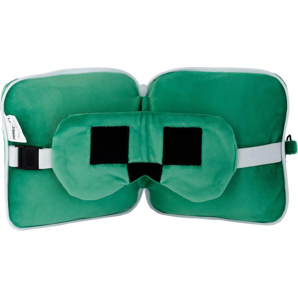 Coussin de voyage - Avion, voiture, train - Coussin - Masque yeux - Pixel