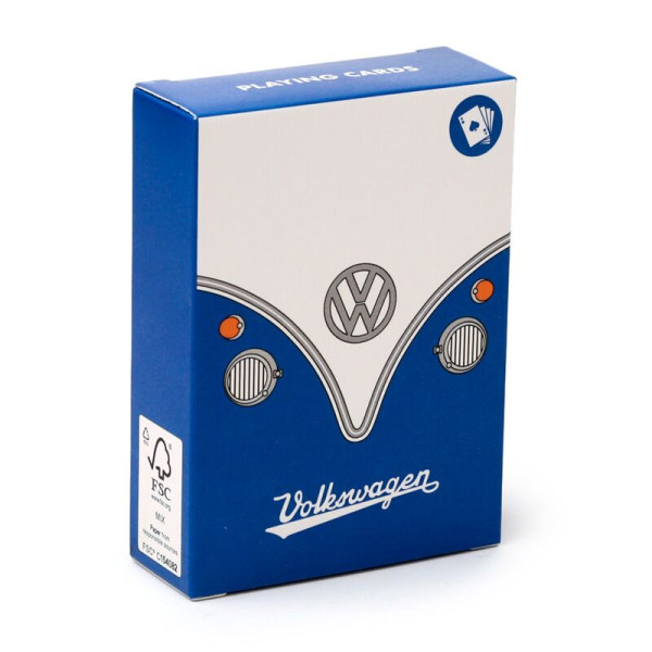 photo-Jeu de  cartes - Traditionnel - Illustration Combi Volkswagen - 52 cartes + 2 jokers