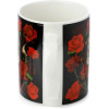 Tasse - Mug - Crâne + roses - Porcelaine - Punk/Gothique - Idée cadeau