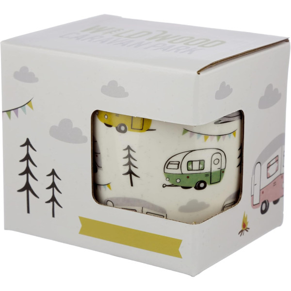 Tasse - Mug - Motif caravane américaine - Céramique - Idée cadeau - Original