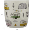 Tasse - Mug - Motif caravane américaine - Céramique - Idée cadeau - Original