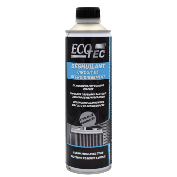 photo-Déshuilant - Circuit de refroidissement - Essence et diesel - ECO TEC- 500ml