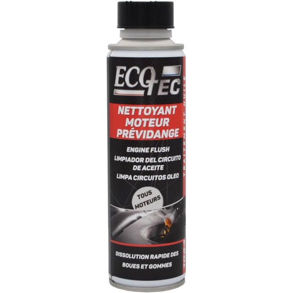 photo-Nettoyant moteur prévidange - Tous moteurs - Dissout boues et gommes - ECO TEC