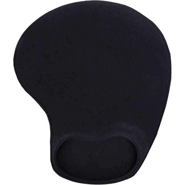 photo-Tapis de souris - Noir - Repose poignet intégré - Ergonomique - Confortable