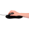 Tapis de souris - Noir - Repose poignet intégré - Ergonomique - Confortable