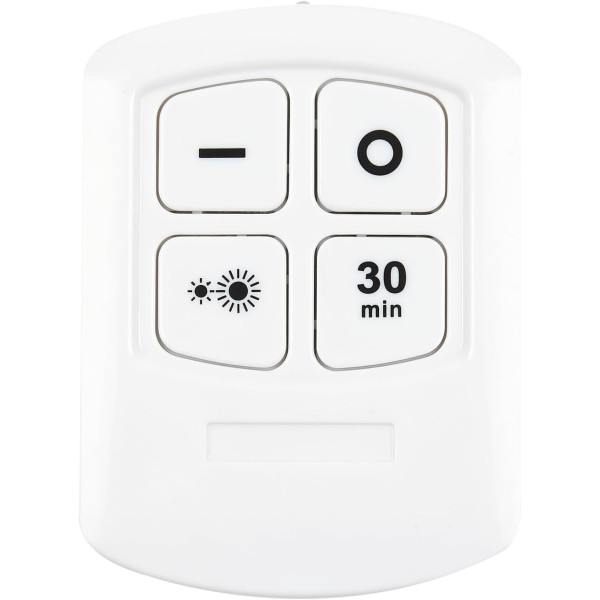2 lampes LED - Avec télécommande - LED COB - Ultra lumineux - Se colle facilement