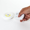 2 lampes LED - Avec télécommande - LED COB - Ultra lumineux - Se colle facilement