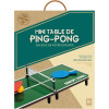 Jeu de ping-pong de table - Compacte - 1 table + 2 raquettes + balle - Tous âges