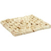 photo-Dessous de plat - 15x15cm - Tressé en fibres naturelles - Pour plats chauds - Cuisine