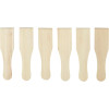 Spatules à raclette - Bois - Grattoir à raclette - Pour appareil à raclette - 6 pièces