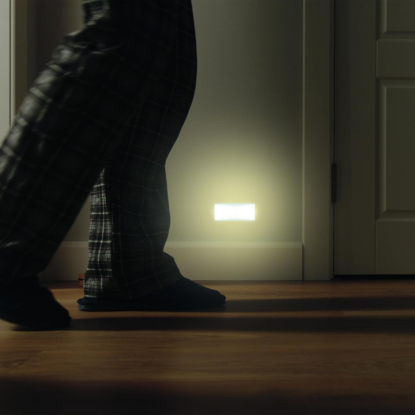 Lampes LED - Détecteur de luminosité intégré - Fixation facile - Fonctionne avec piles