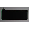 Tapis de souris - Gamer - Noir - Grand format 80x30cm - 2 ports USB + éclairage RGB