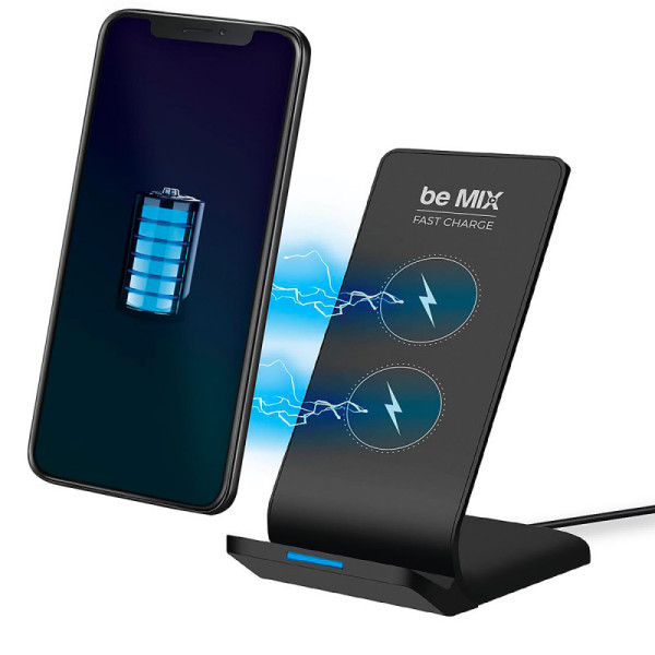 Station de charge rapide - Induction - Pour téléphone - Sans fil - Idéal pour le bureau