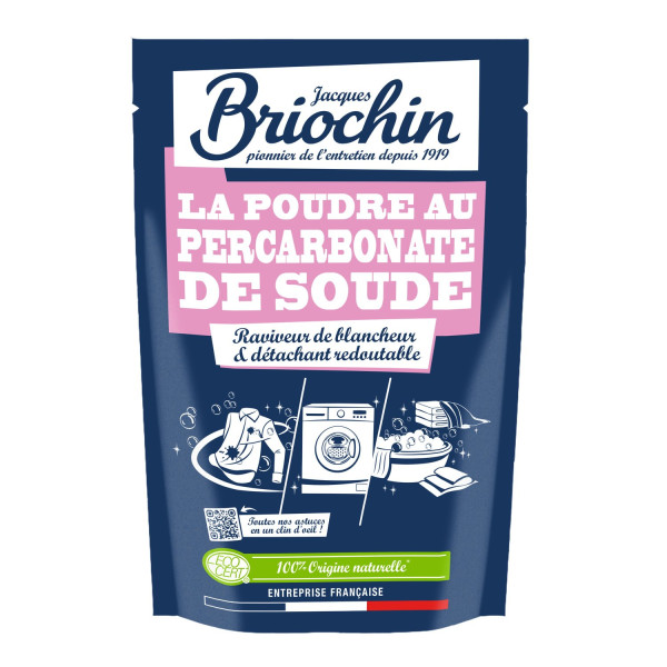 photo-Poudre au percarbonate de soude - Raviveur de blancheur et détache - Briochin