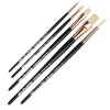 Pinceaux - Plat - Rond - Fibres naturelles - Tailles 0,2,10,14 et 16 - Acrylique - Huile - Da Vinci