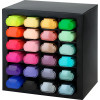 photo-Surligneurs - Présentoir de bureau - 24 couleurs métalliques, pastel et néon - Faber-Castell - TL 46