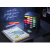 Surligneurs - Présentoir de bureau - 24 couleurs métalliques, pastel et néon - Faber-Castell - TL 46